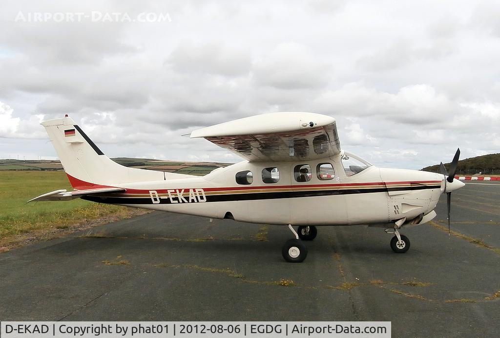 D-EKAD, Cessna 210 Centurion C/N P210-00644, Weekend visitor