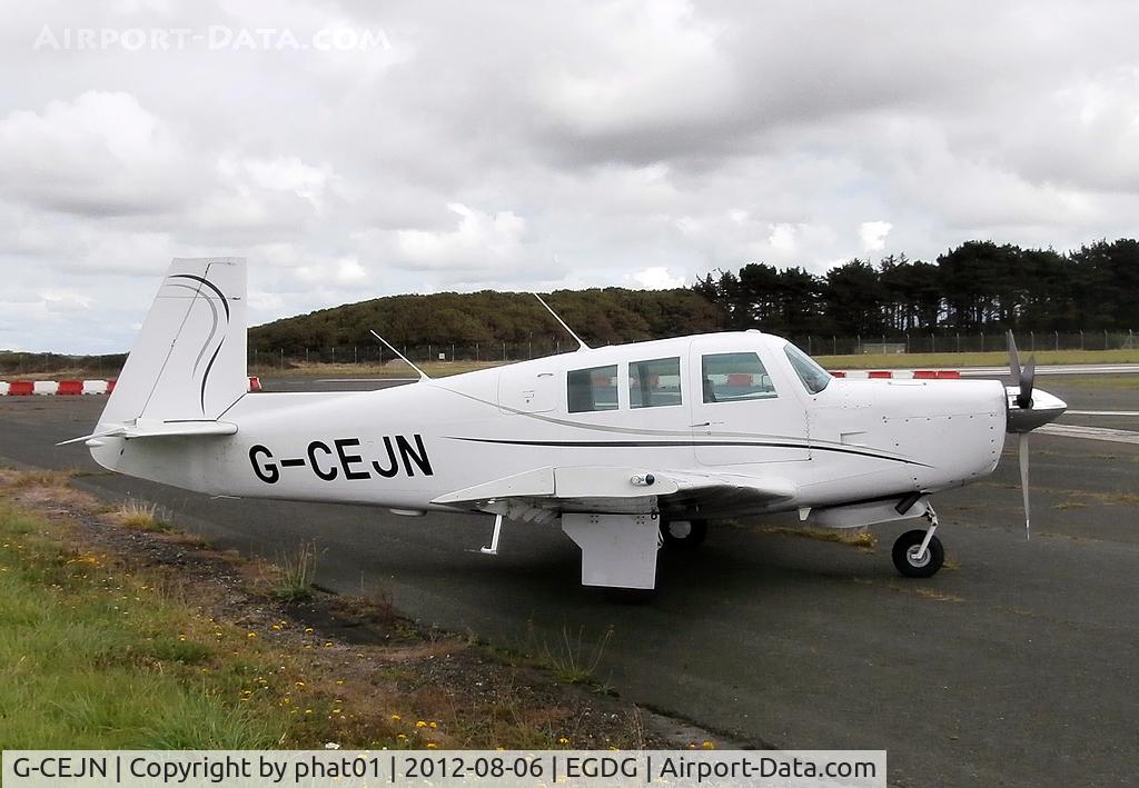 G-CEJN, 1966 Mooney M20F Executive C/N 670216, Weekend Visitor