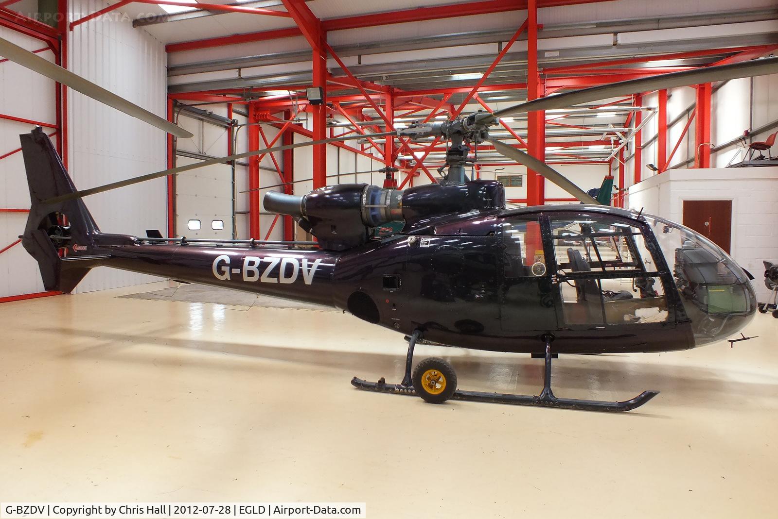 G-BZDV, 1973 Westland SA-341C Gazelle HT2 C/N 1150, Gregory Demolition Group