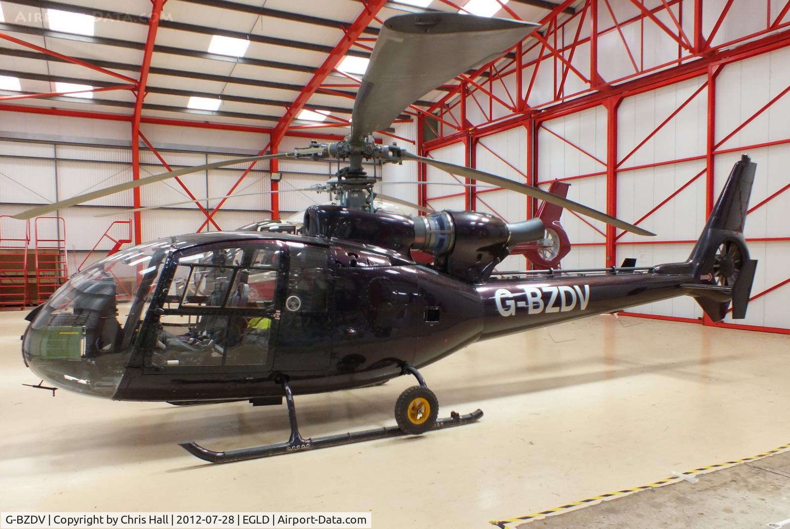 G-BZDV, 1973 Westland SA-341C Gazelle HT2 C/N 1150, Gregory Demolition Group