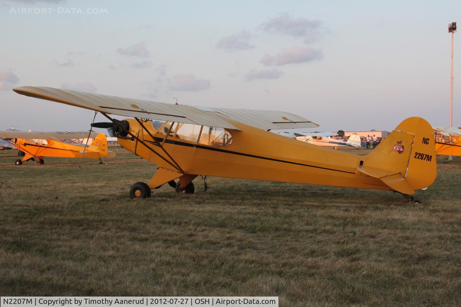 N2207M, 1946 Piper J3C-65 Cub Cub C/N 20995, 1946 Piper J3C-65, c/n: 20995