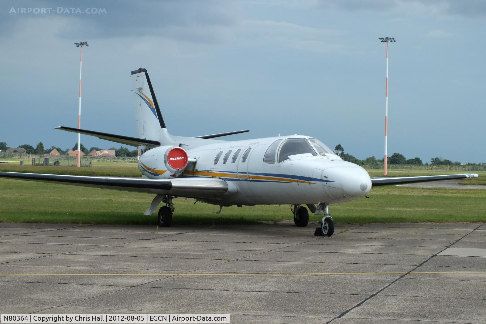N80364, 1975 Cessna 500 Citation I C/N 500-0299, outside the Kinch Aviation hangar
