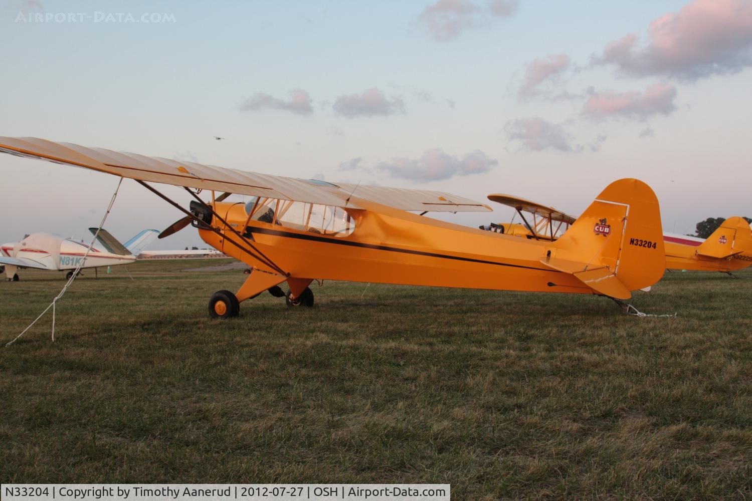 N33204, 1940 Piper J3F-65 C/N 5910, 1940 Piper J3F-65, c/n: 5910
