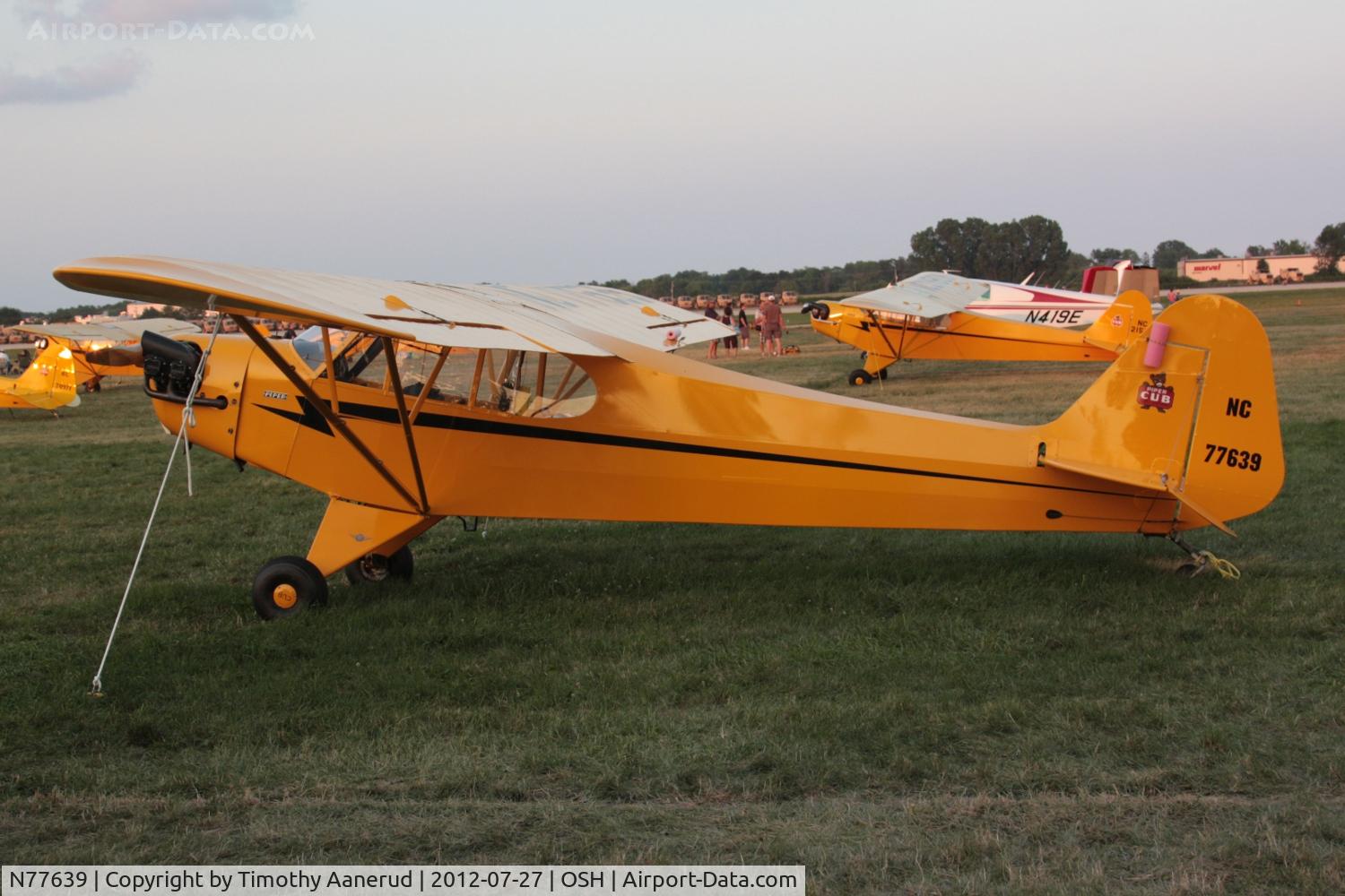 N77639, 1945 Piper J3C-65 Cub C/N 14930, 1945 Piper J3C-65, c/n: 14930
