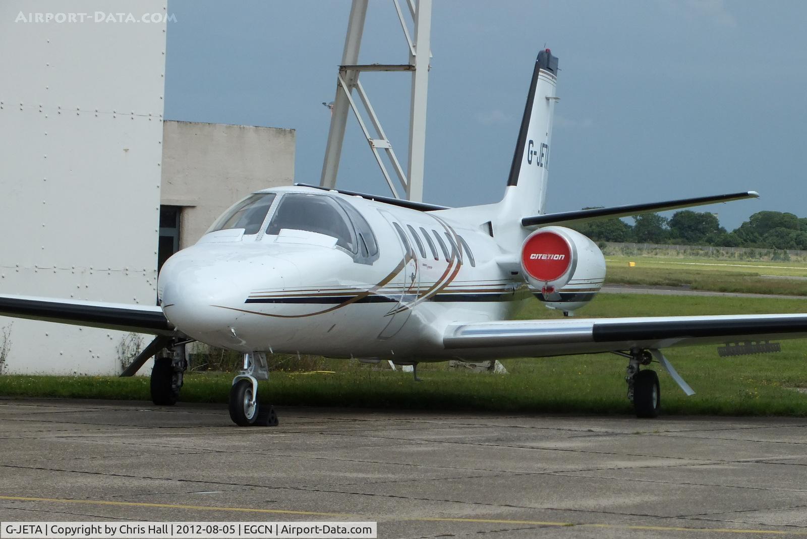 G-JETA, 1979 Cessna 550 Citation II C/N 550-0094, Hannington Aviation Ltd