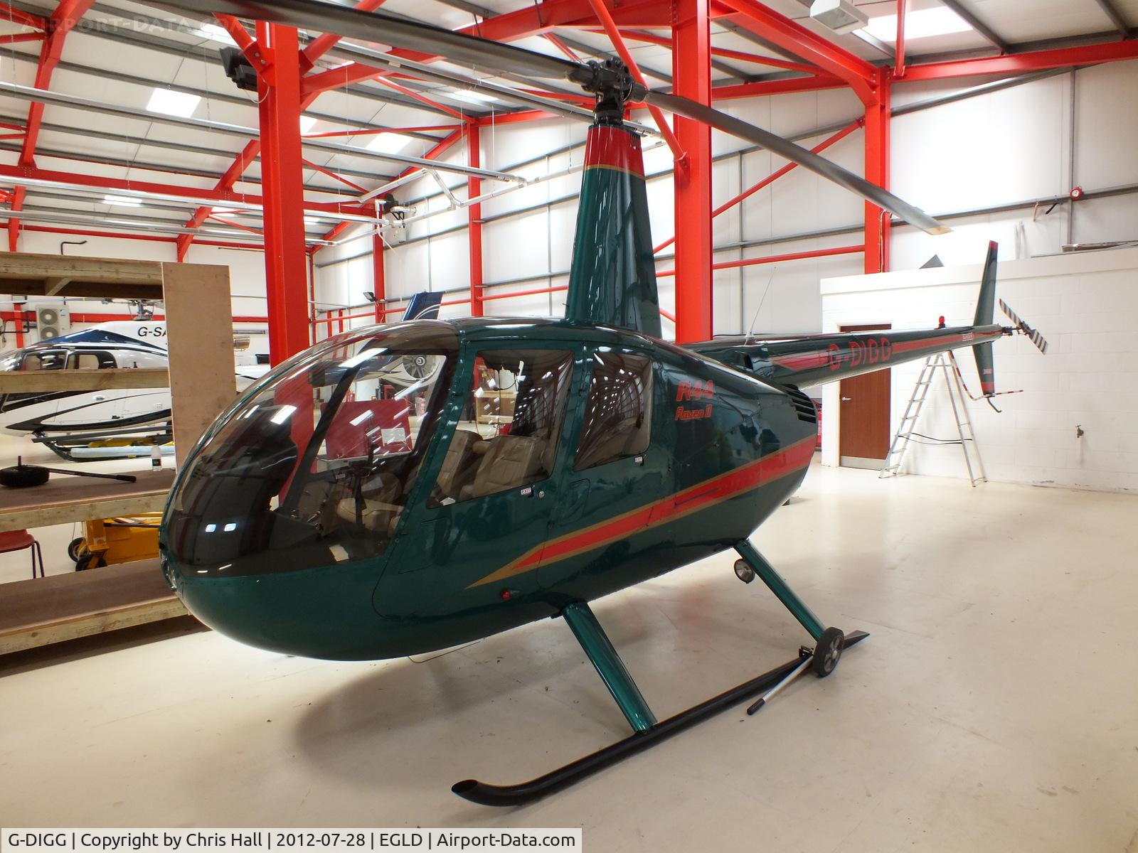 G-DIGG, 2007 Robinson R44 Raven II C/N 11904, Thames Materials Ltd