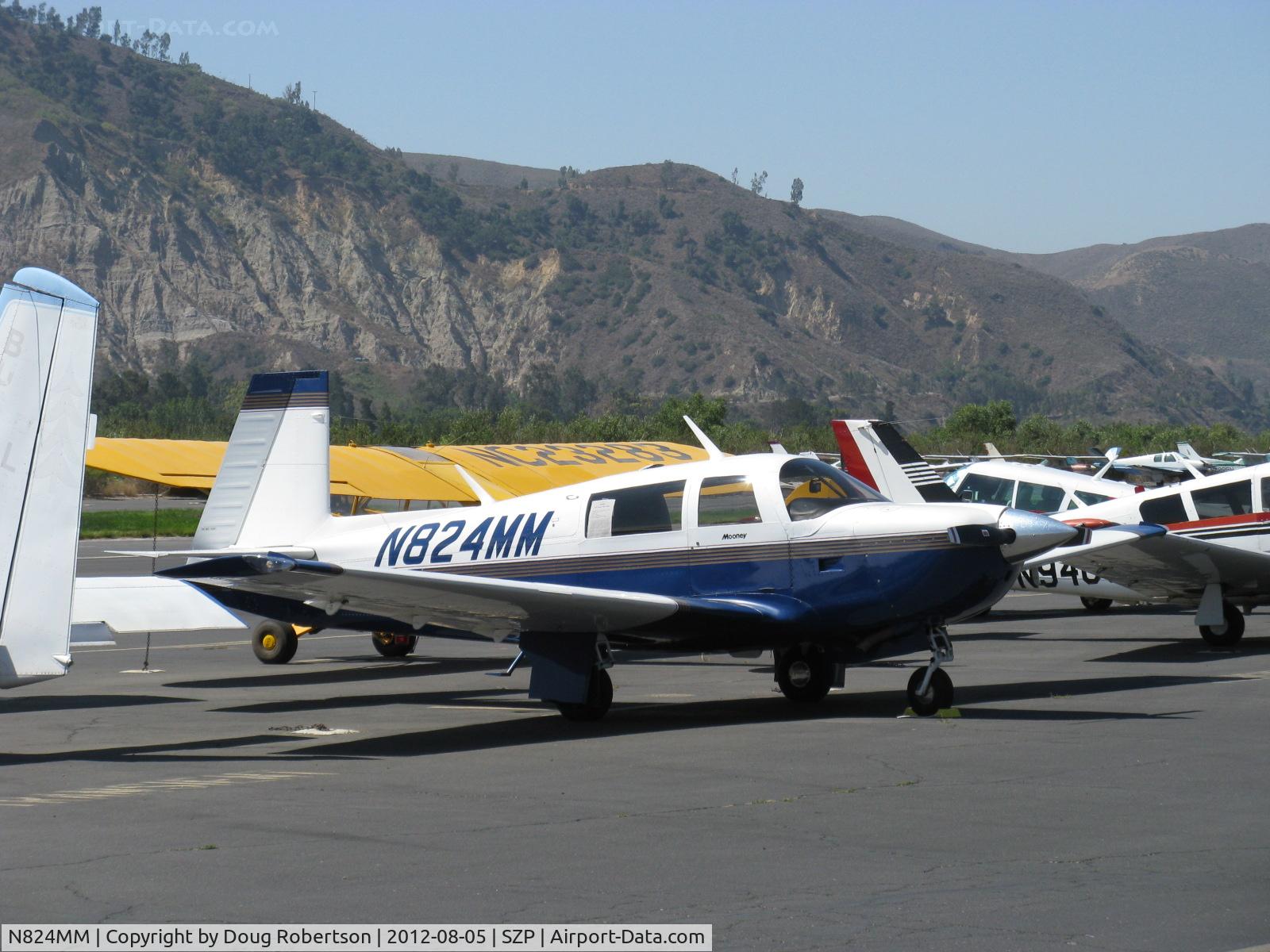 N824MM, 1977 Mooney M20J 201 C/N 24-0352, 1977 Mooney M20J 201, Lycoming IO-360-A1B6D 200 Hp, 1st year of J production