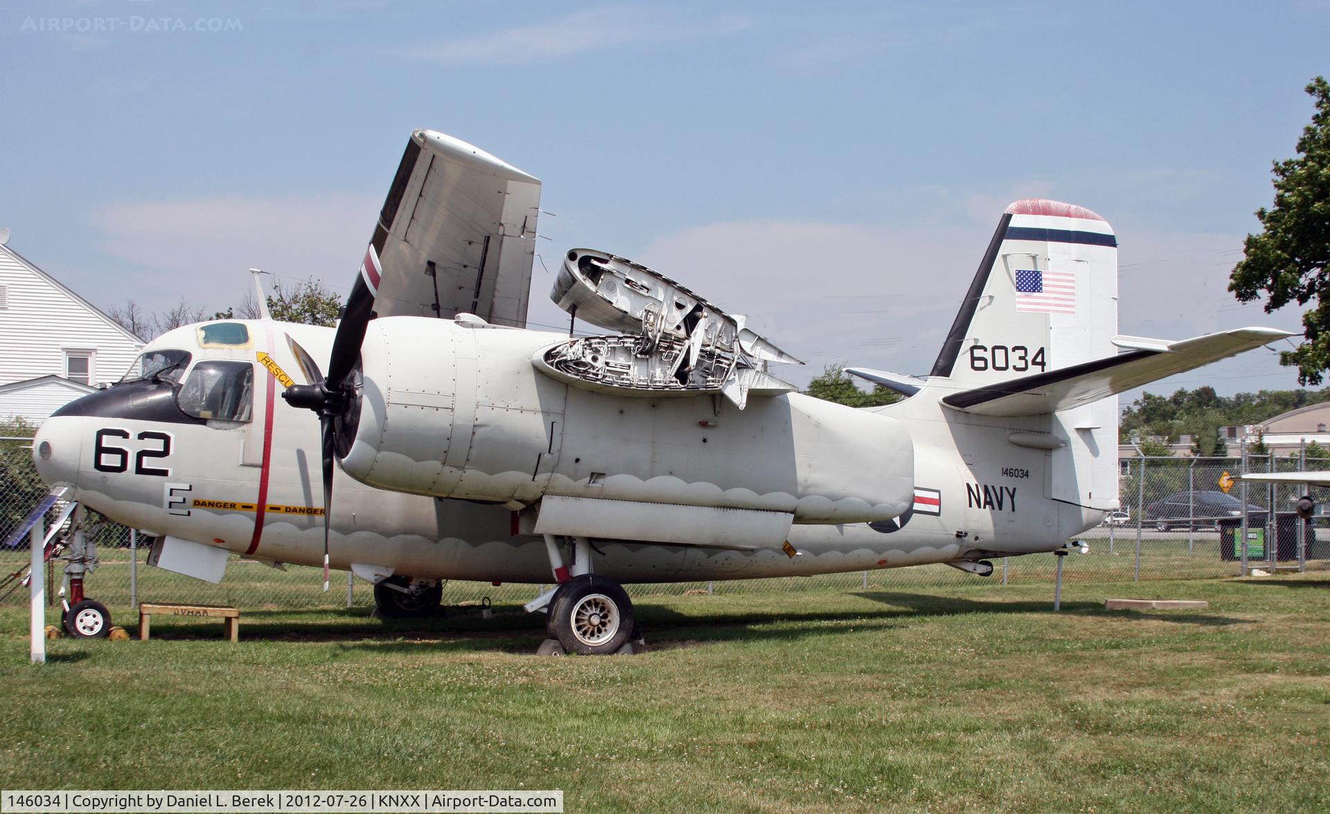 146034, 1971 Grumman C-1A Trader C/N 064, One of three Grumman Traders based at NAS Willow Grove, this one is at the Wings of Freedom Museum.