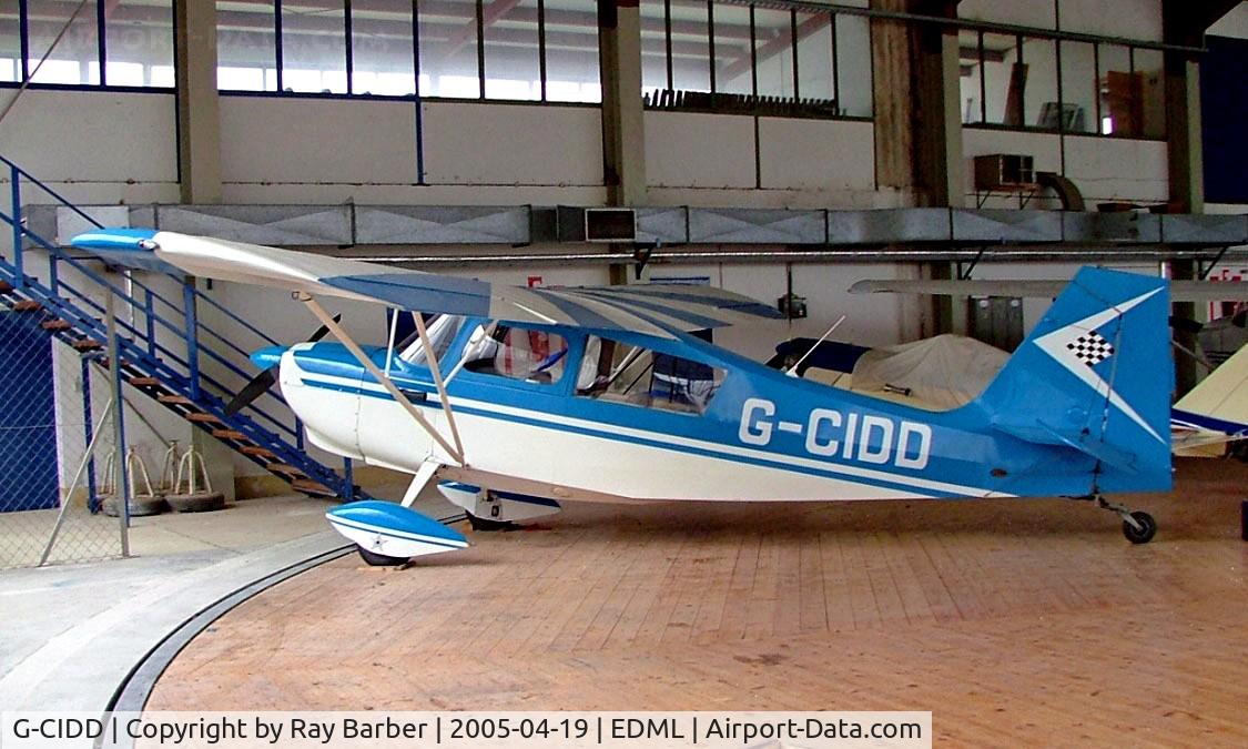 G-CIDD, 1973 Bellanca 7ECA Citabria Citabria C/N 1002-74, Seen here at Landshut~D .