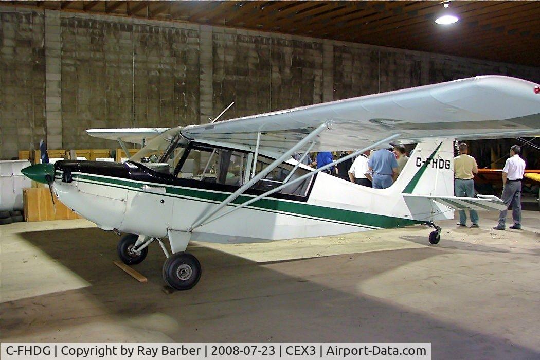 C-FHDG, 1966 Champion 7ECA Citabria C/N 519, Seen here Wetaskiwin Regional Airport ~C.