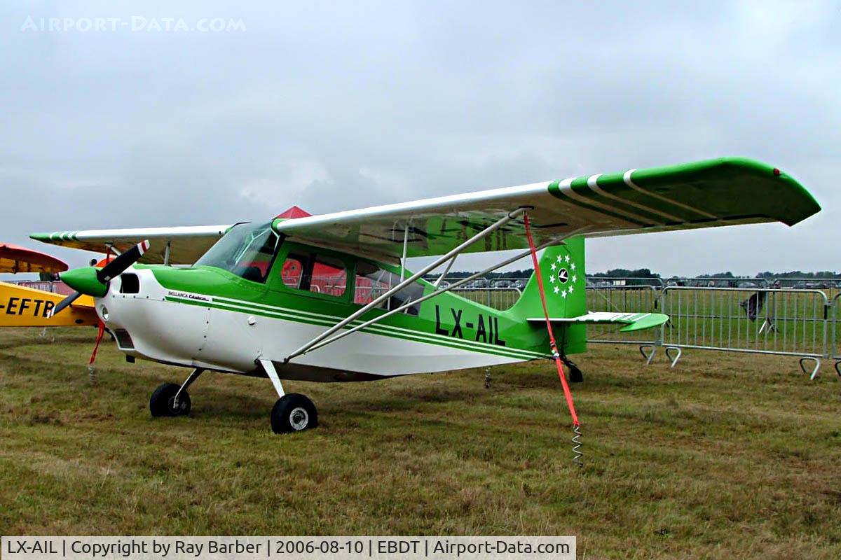 LX-AIL, Bellanca 7ECA Citabria Citabria C/N 1055-74, Seen here at Schaffen-Diest~OO.