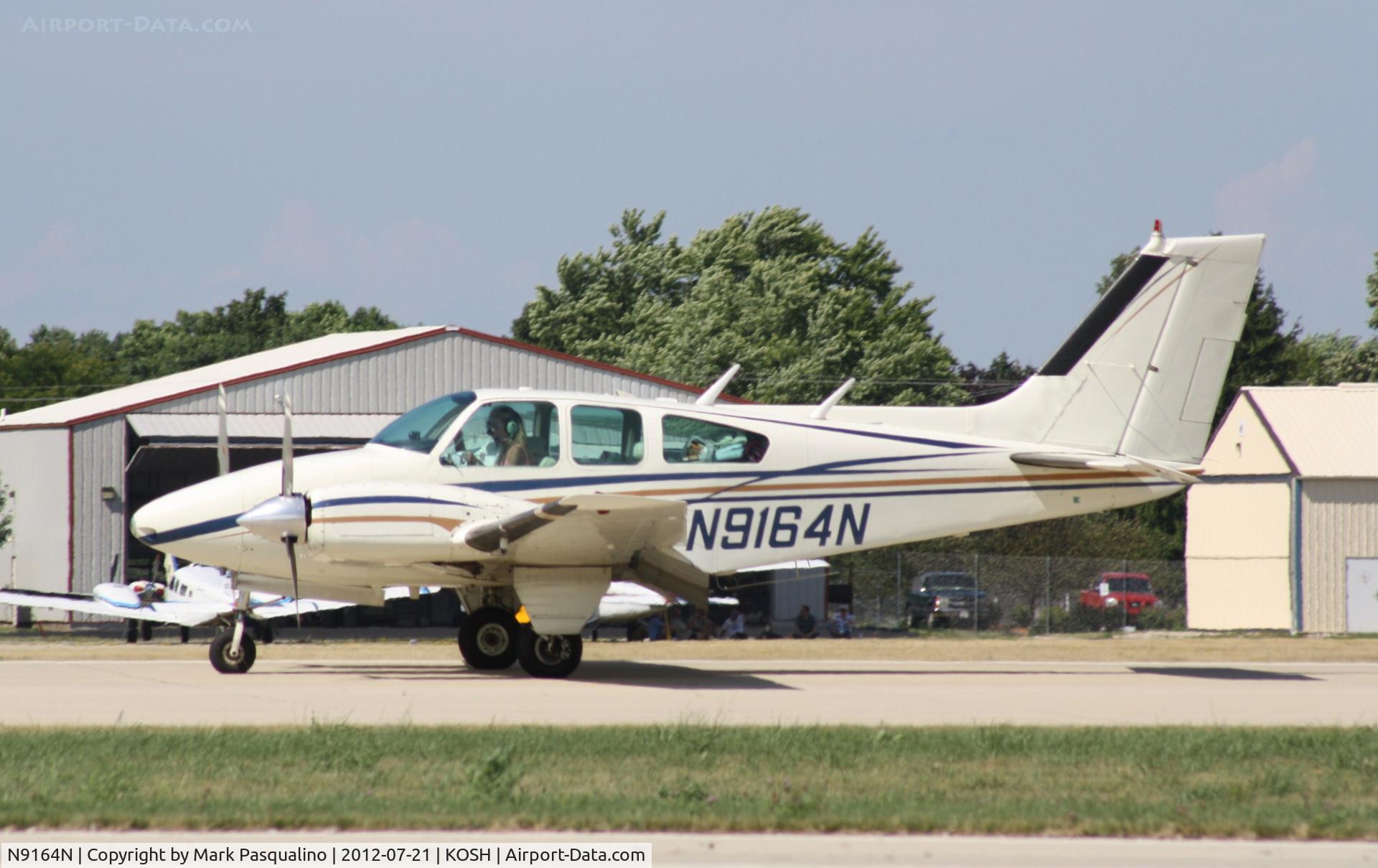 N9164N, 1964 Beech 95-B55 (T42A) Baron C/N TC-574, Beech B55