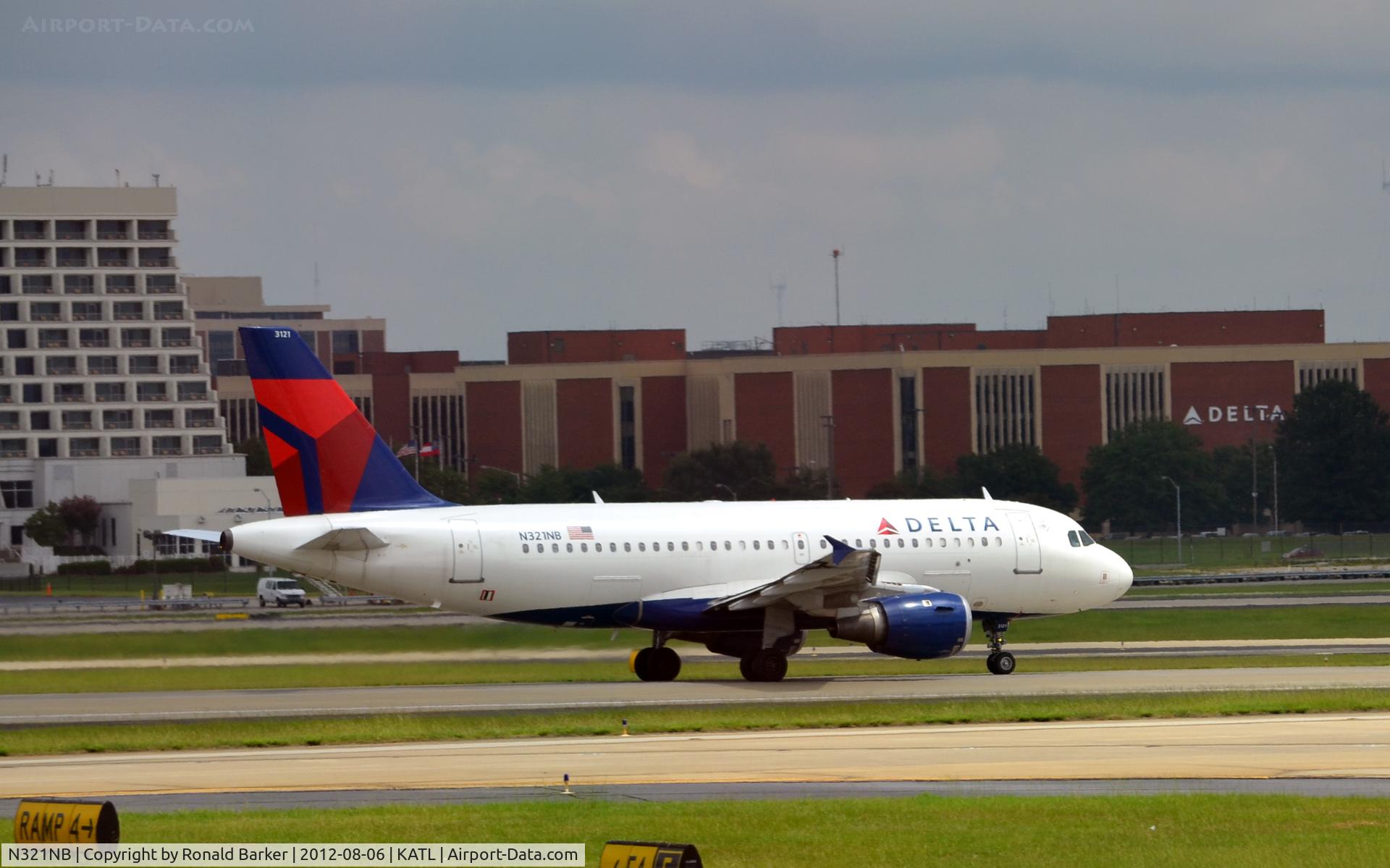 N321NB, 2001 Airbus A319-114 C/N 1414, Atlanta
