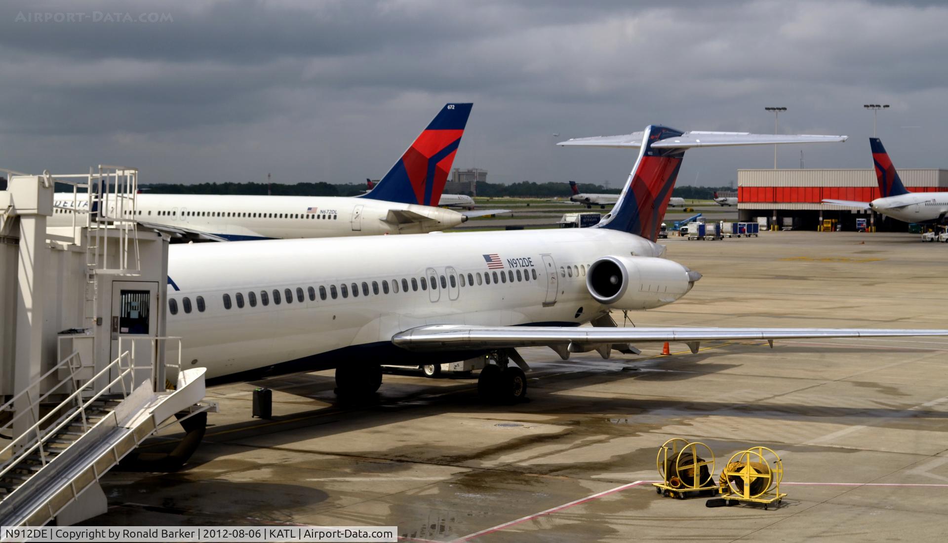 N912DE, 1992 McDonnell Douglas MD-88 C/N 49997, Atlanta