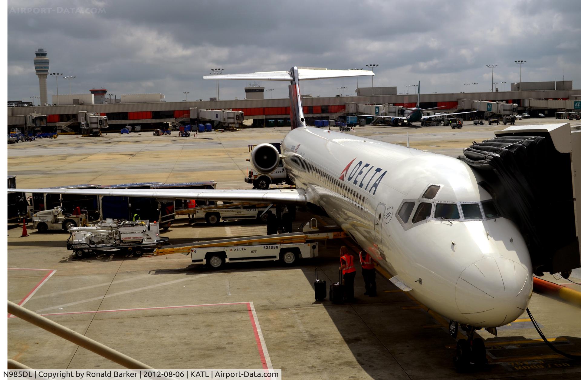 N985DL, 1991 McDonnell Douglas MD-88 C/N 53312, Atlanta