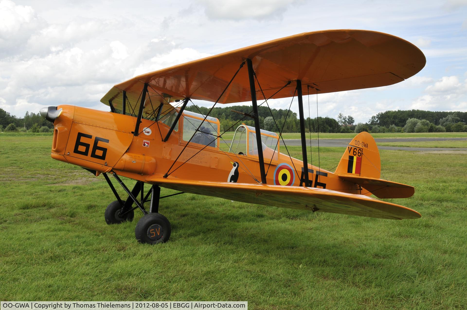 OO-GWA, 1947 Stampe-Vertongen SV-4C C/N 478, Opendeurdag VZP 2012