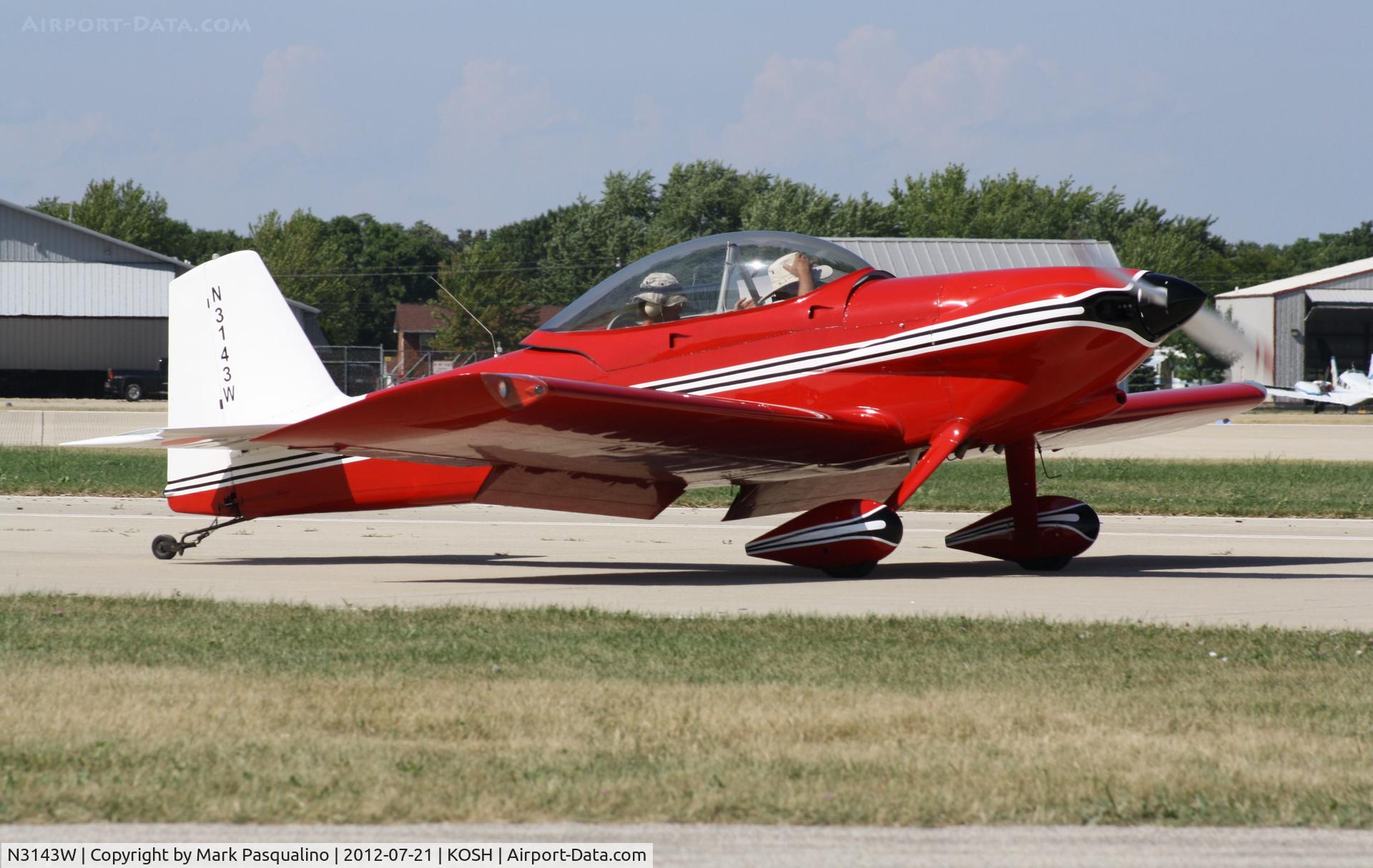 N3143W, 1991 Vans RV-4 C/N 1920, Vans RV-4