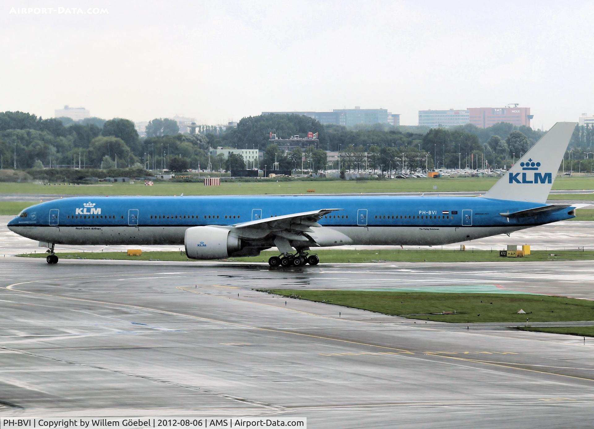 PH-BVI, 2012 Boeing 777-306/ER C/N 35947, Taxi to runway 24 of Schiphol Airport