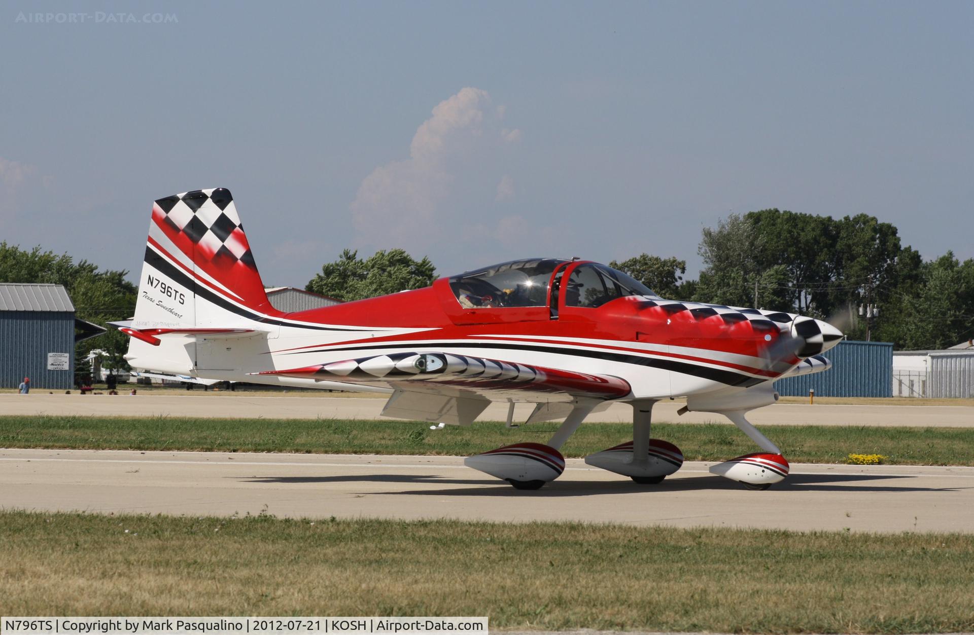 N796TS, Vans RV-7A C/N 71444, Vans RV-7A