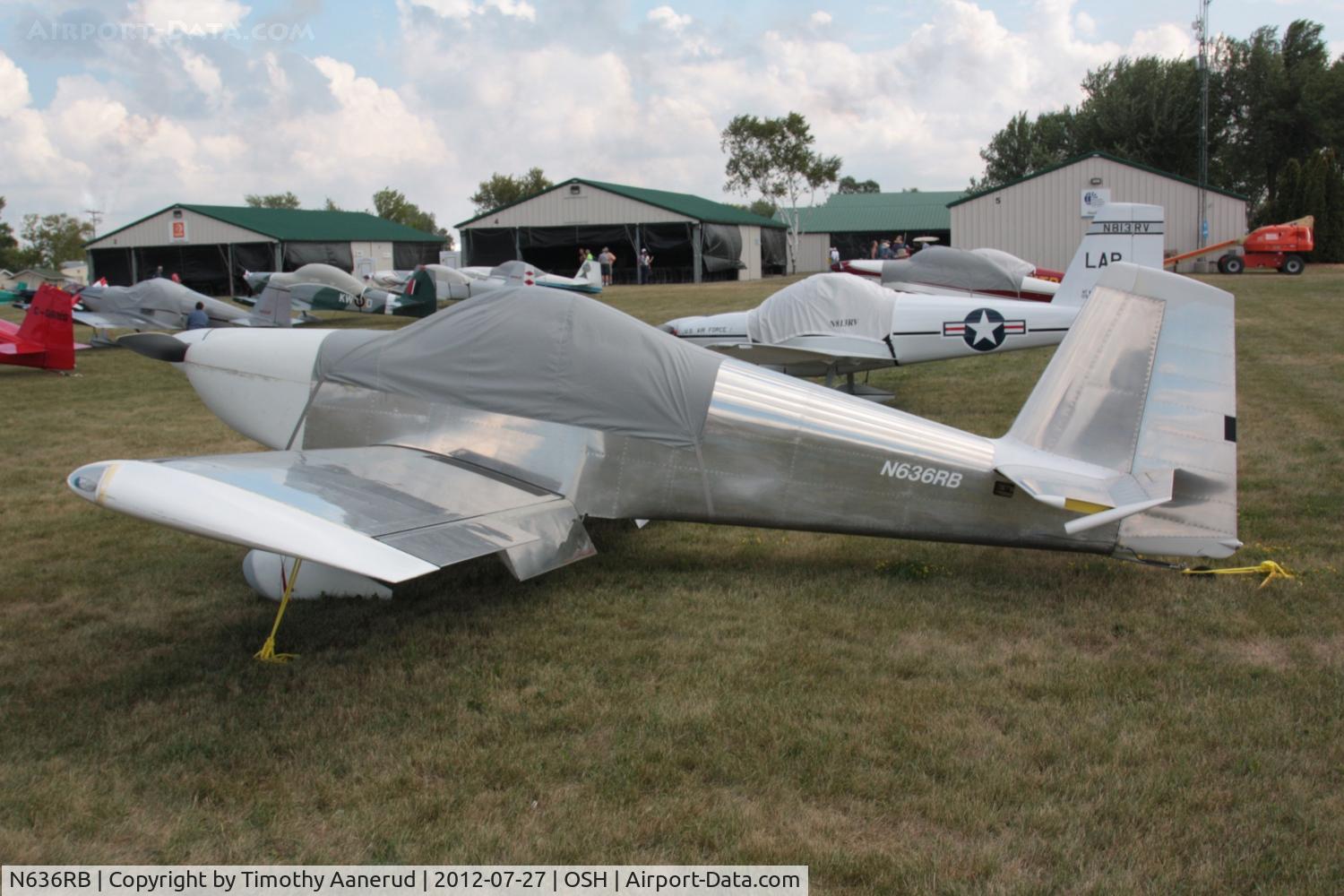 N636RB, 2010 Vans RV-7 C/N 72885, VANS RV-7, c/n: 72885
