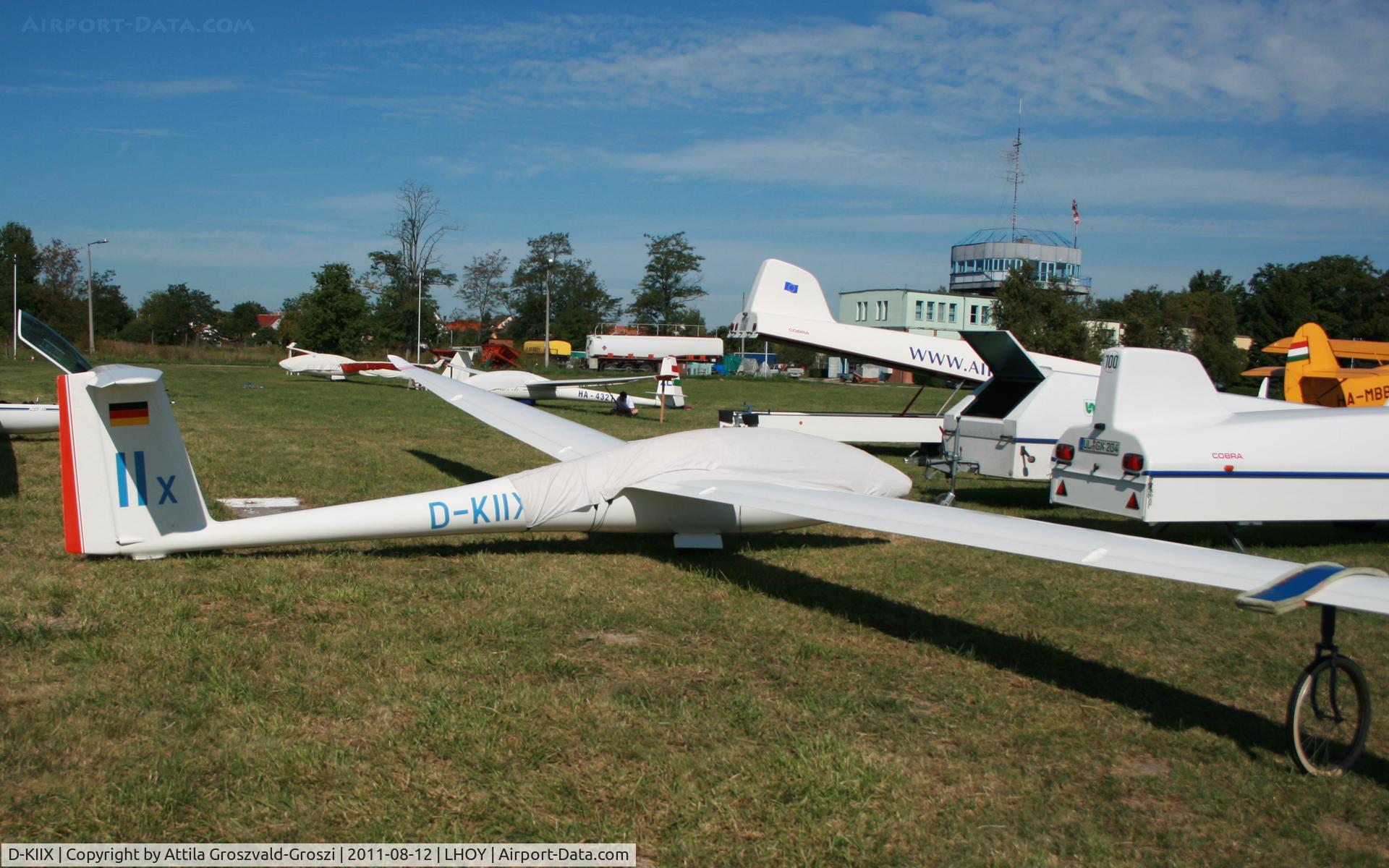 D-KIIX, Schempp-Hirth Ventus cT C/N 66/286, Ocseny Airport, Hungary LHOY - 21st Gemenc Cup and 56 Hungarian National Gliding Championships