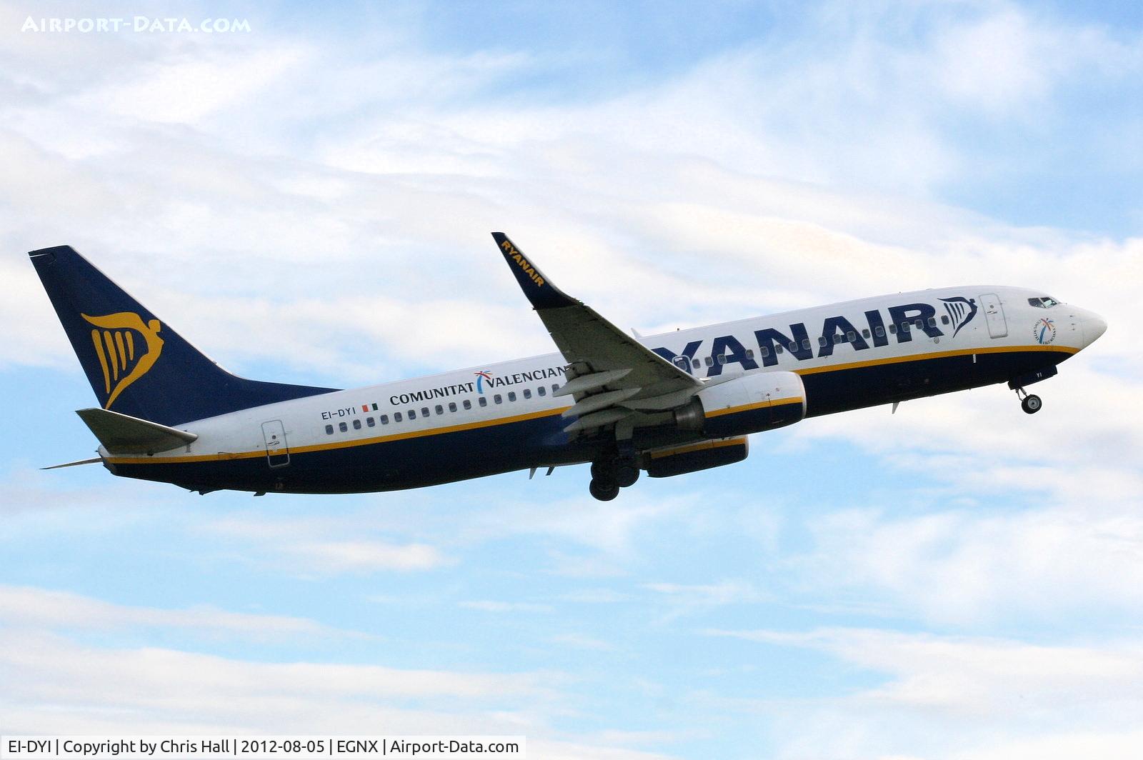 EI-DYI, 2008 Boeing 737-8AS C/N 36571, Ryanair