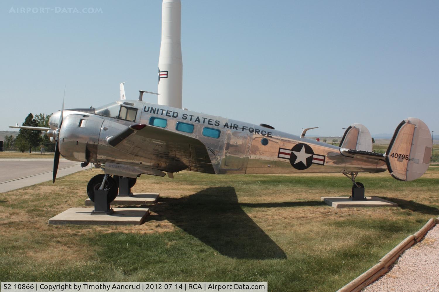 52-10866, 1952 Beech C-45H Expeditor C/N AF-796, 1952 Beech C-45H, c/n: AF-796