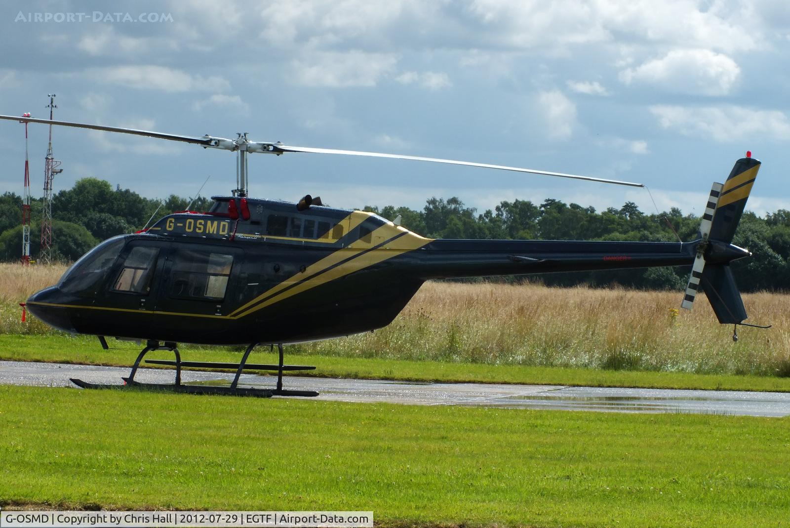 G-OSMD, 1976 Bell 206B JetRanger II C/N 2034, Dial House Consultants Ltd