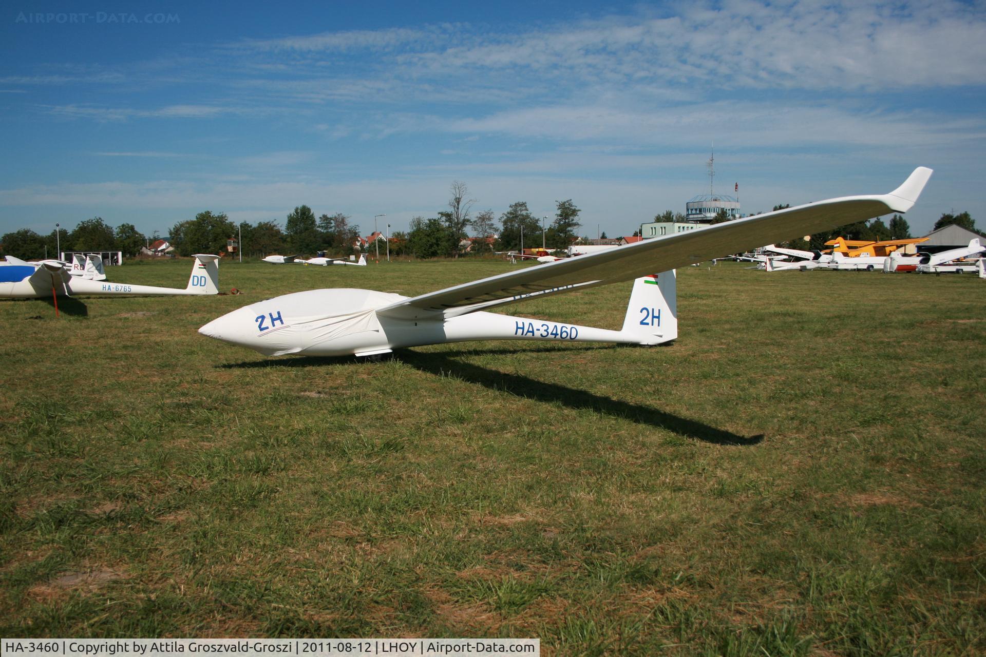 HA-3460, 1979 Schleicher ASW-19B C/N 19296, Ocseny Airport, Hungary LHOY - 21st Gemenc Cup and 56 Hungarian National Gliding Championships