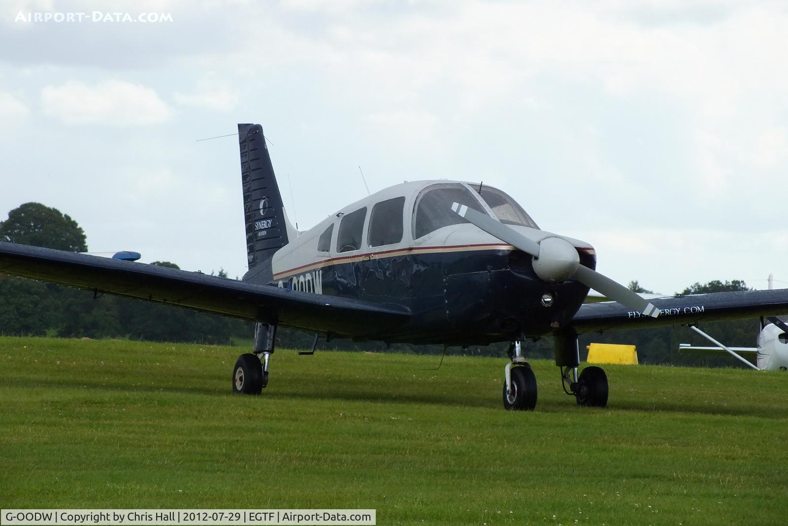 G-OODW, 1984 Piper PA-28-181 Cherokee Archer II C/N 28-8490031, Goodwood Road Racing Co Ltd