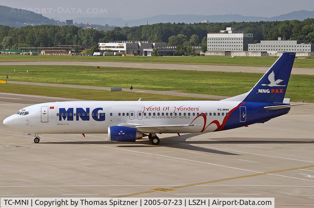 TC-MNI, 1989 Boeing 737-4K5 C/N 24128, MNG Airlines A.S. in spec. 