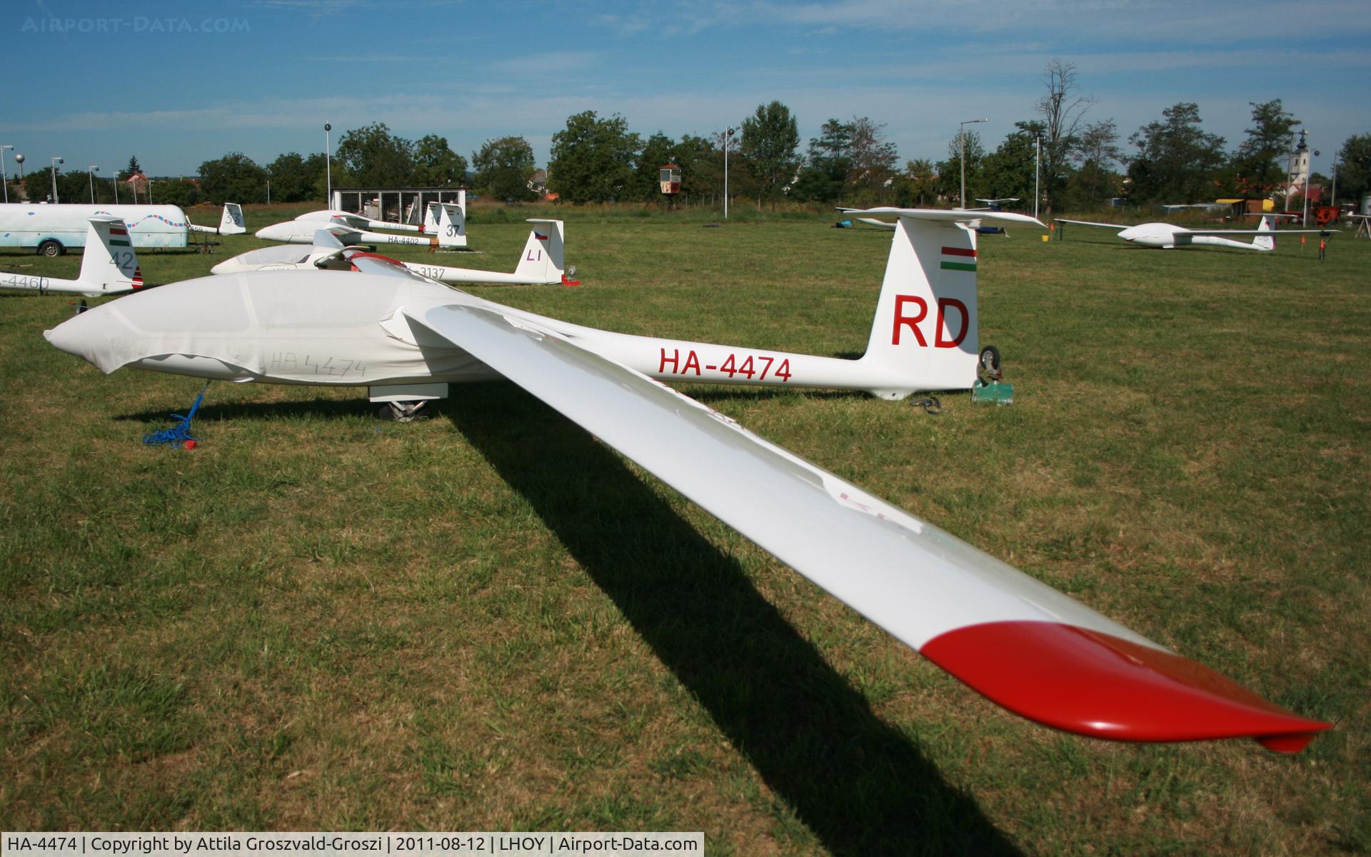 HA-4474, 1982 PZL-Bielsko SZD-48-1 Jantar Standard 2 C/N B-1234, Ocseny Airport, Hungary LHOY - 21st Gemenc Cup and 56 Hungarian National Gliding Championships