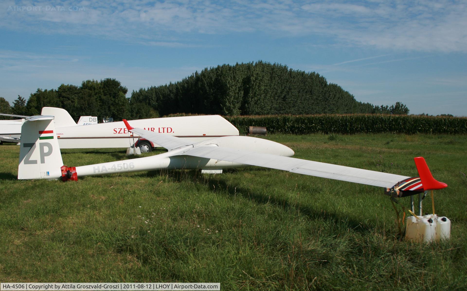 HA-4506, 1979 PZL-Bielsko SZD-48-2 Jantar Standard 2 C/N W-890, Ocseny Airport, Hungary LHOY - 21st Gemenc Cup and 56 Hungarian National Gliding Championships