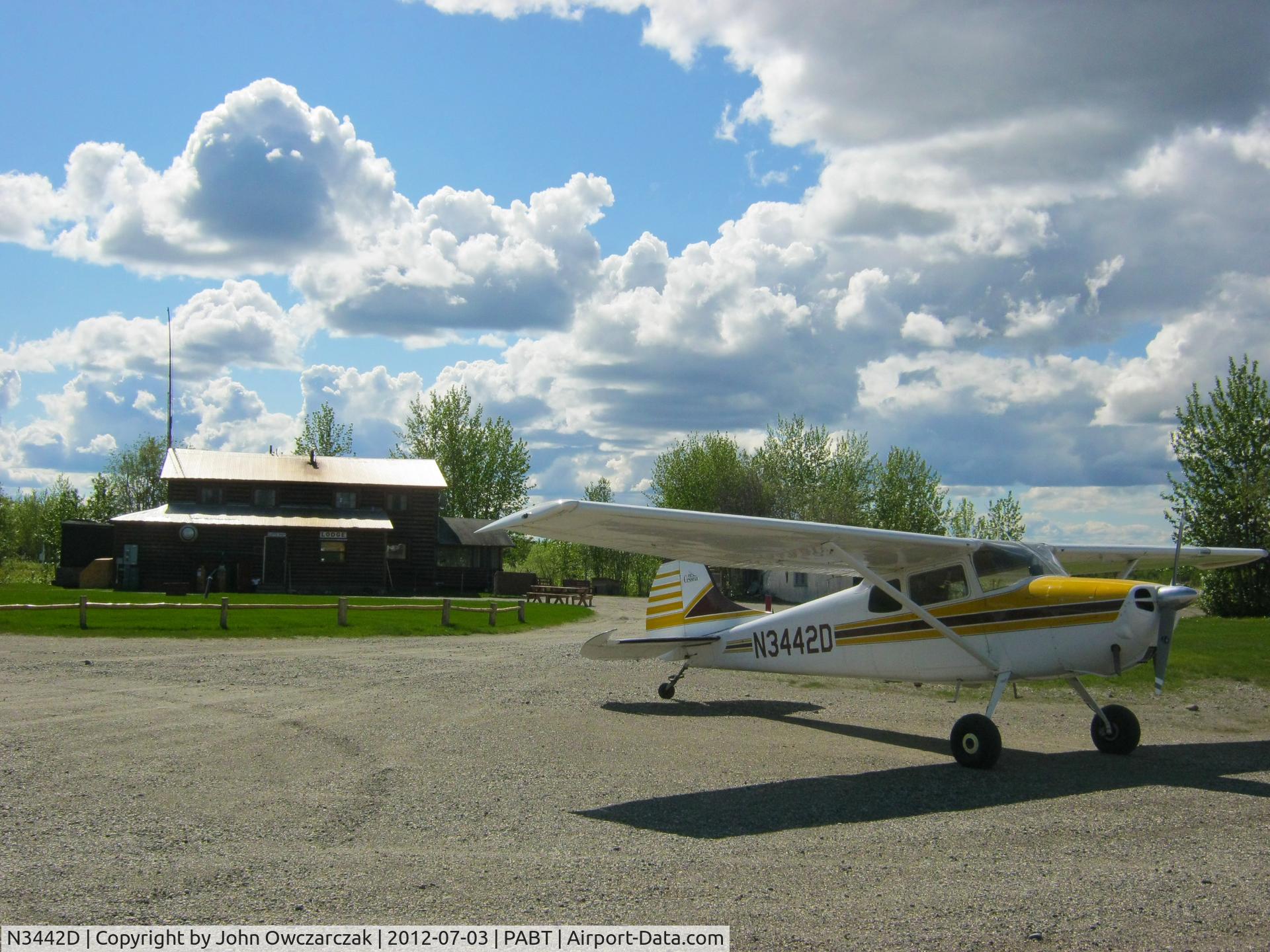 N3442D, 1955 Cessna 170B C/N 26985, Above the Arctic circle