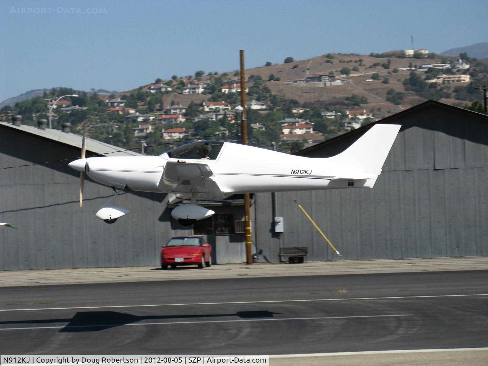 N912KJ, 2000 Aero Designs Pulsar XP912 C/N 349, 2000 Goodwin PULSAR 912XP, Rotax 912 100 Hp, landing Rwy 22