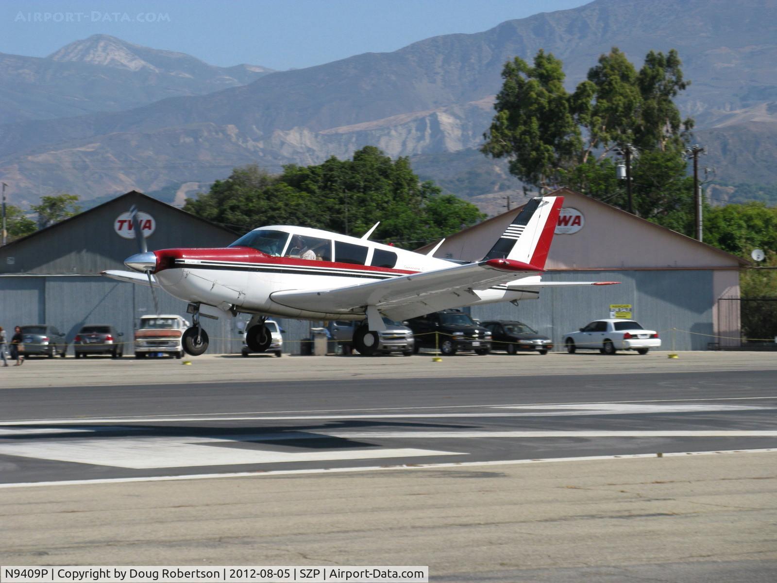 N9409P, 1969 Piper PA-24-260 Comanche C/N 24-4914, 1970 Piper PA-24-260TC TURBO COMANCHE, Lycoming TIO-540-N1A5 260 Hp, landing Rwy 22