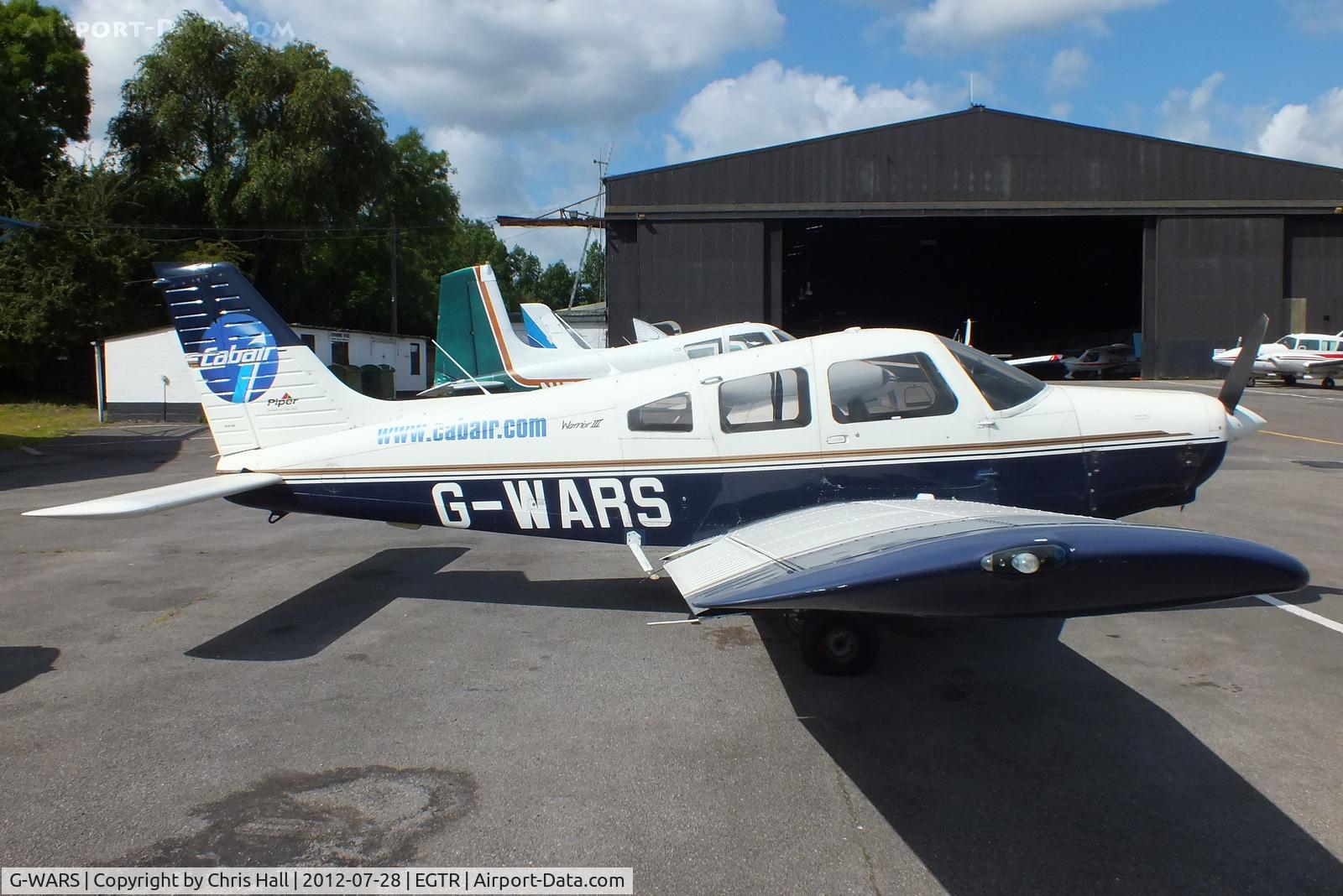 G-WARS, 1997 Piper PA-28-161 Cherokee Warrior III C/N 2842022, ex Cabair PA-28, now owned by Blaneby Ltd