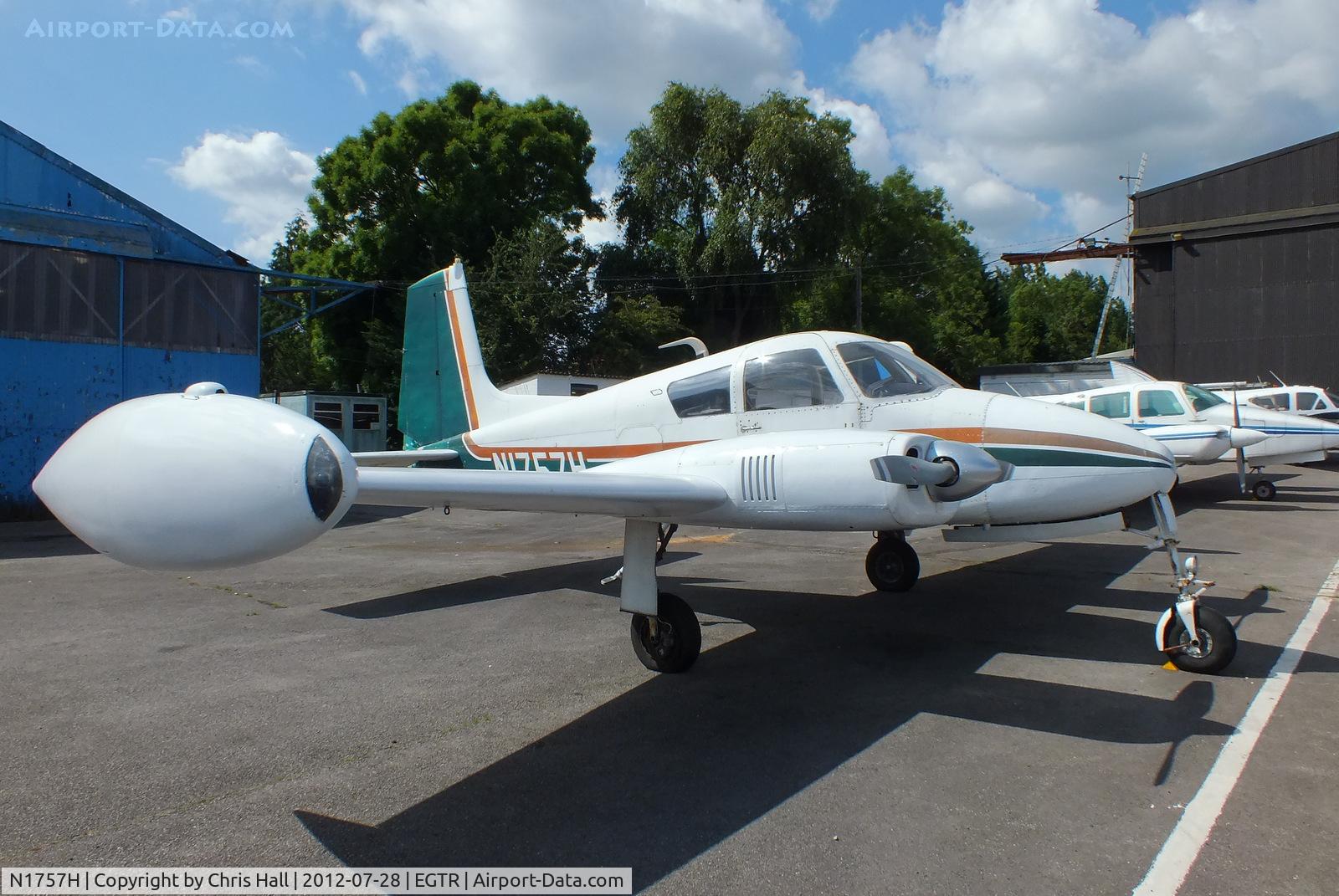 N1757H, 1959 Cessna 310C C/N 35857, normally based at Panshanger