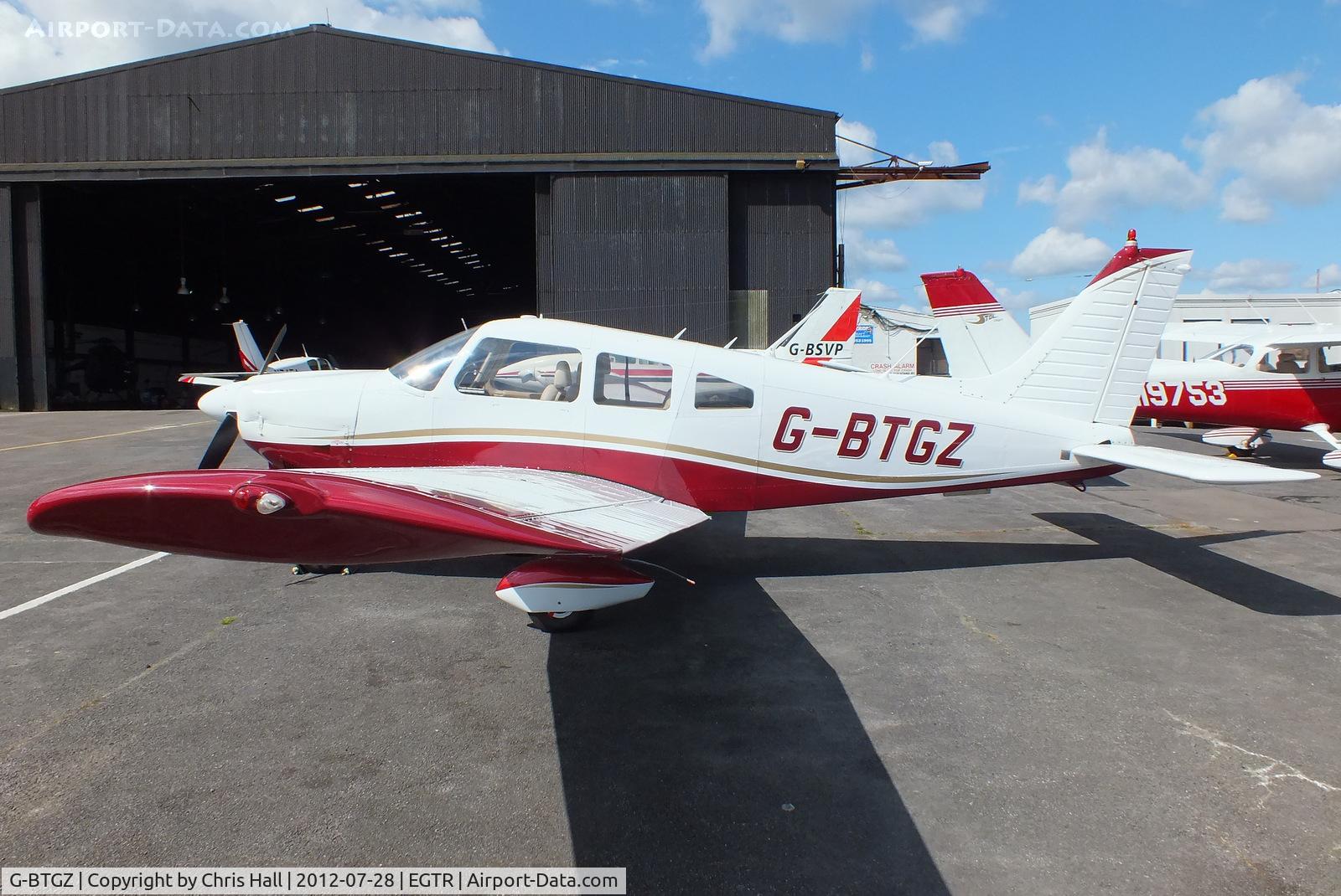 G-BTGZ, 1977 Piper PA-28-181 Cherokee Archer II C/N 28-7890160, privately owned
