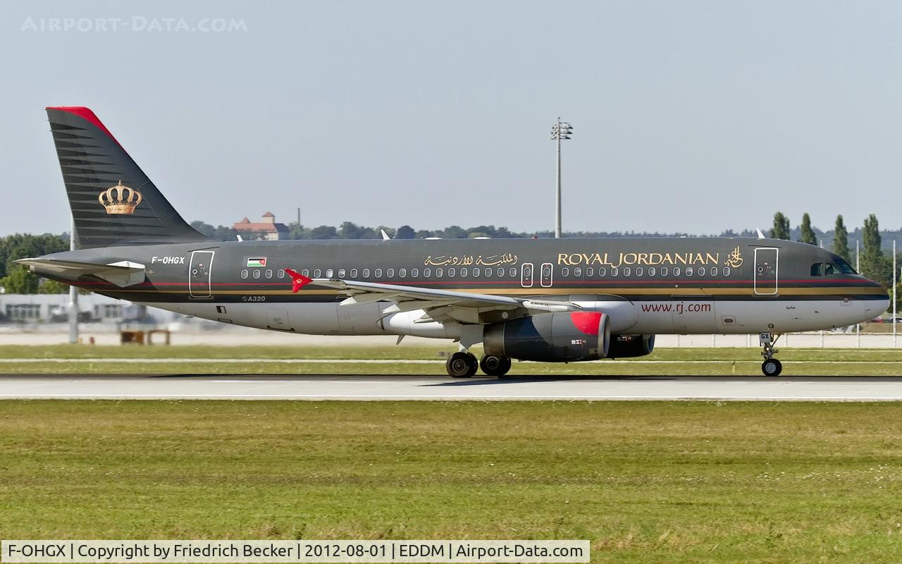 F-OHGX, 2006 Airbus A320-232 C/N 2953, departure from Munich