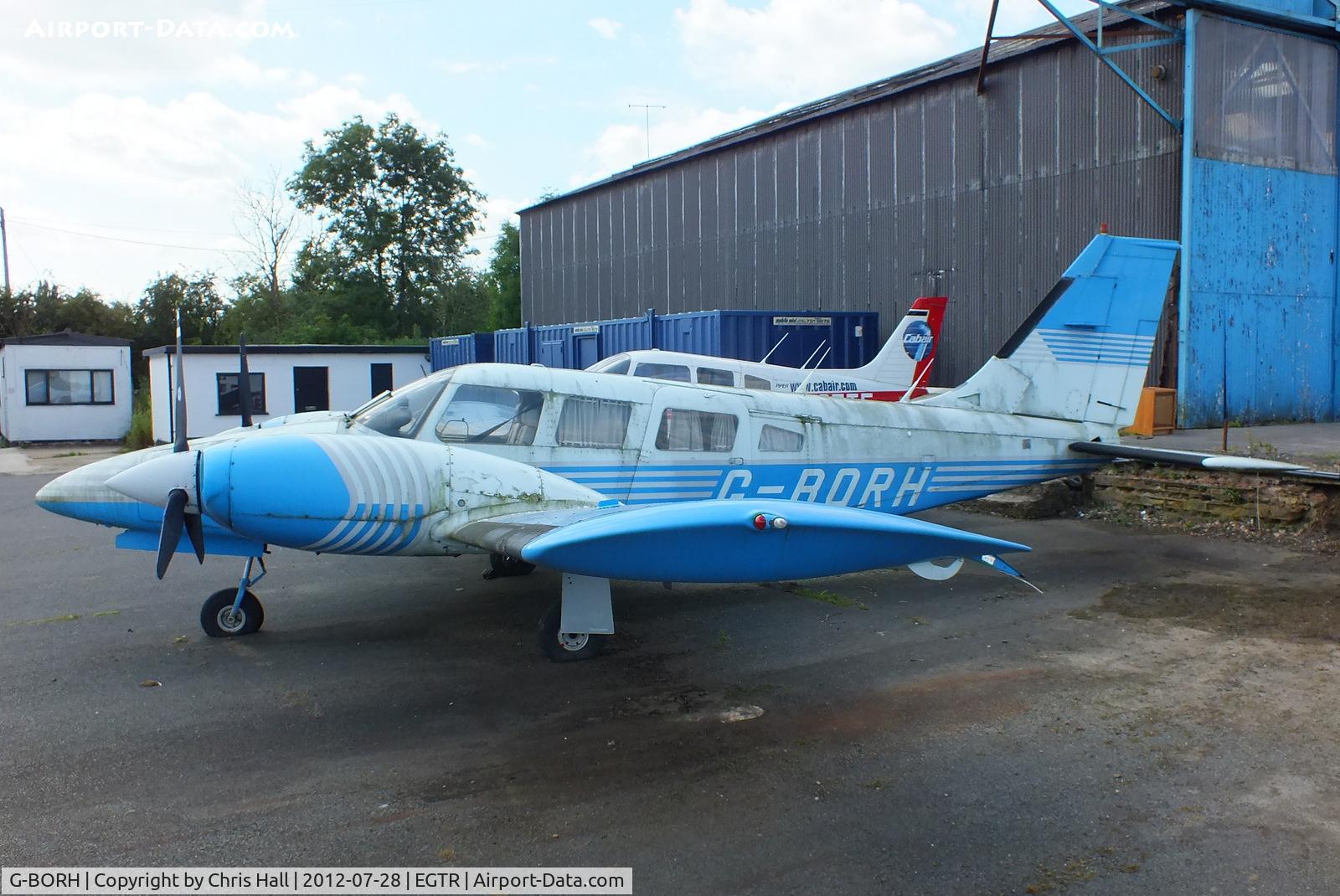 G-BORH, 1980 Piper PA-34-200T Seneca II C/N 34-8070352, De-registered 21/02/2011, Cancelled by CAA