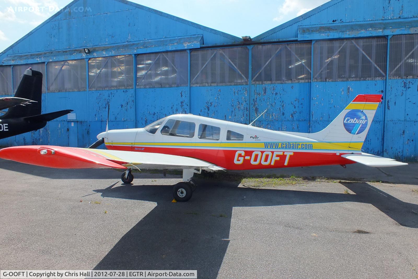 G-OOFT, 2000 Piper PA-28-161 C/N 2842083, former Cabair PA-28 outside the old Cabair hangar at Elstree
