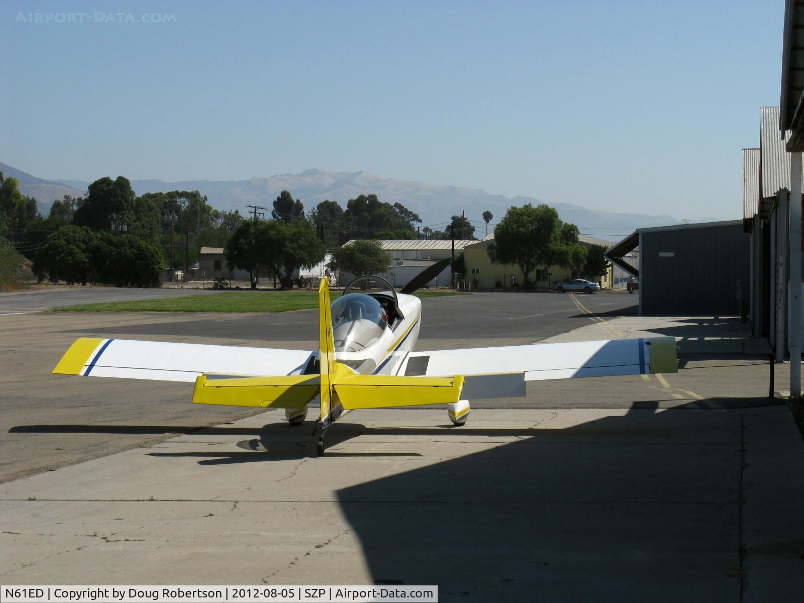 N61ED, 2007 Vans RV-8 C/N 82707, 2007 Tohikian EDDY SPECIAL VAN's RV-8, Lycoming IO-360-A1B6 200 Hp