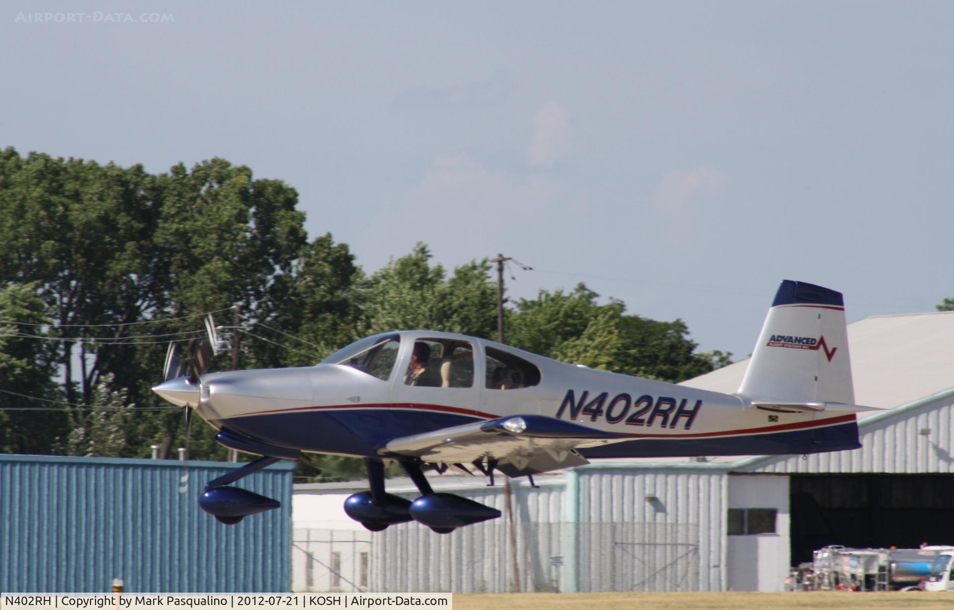 N402RH, 2008 Vans RV-10 C/N 40204, Vans RV-10
