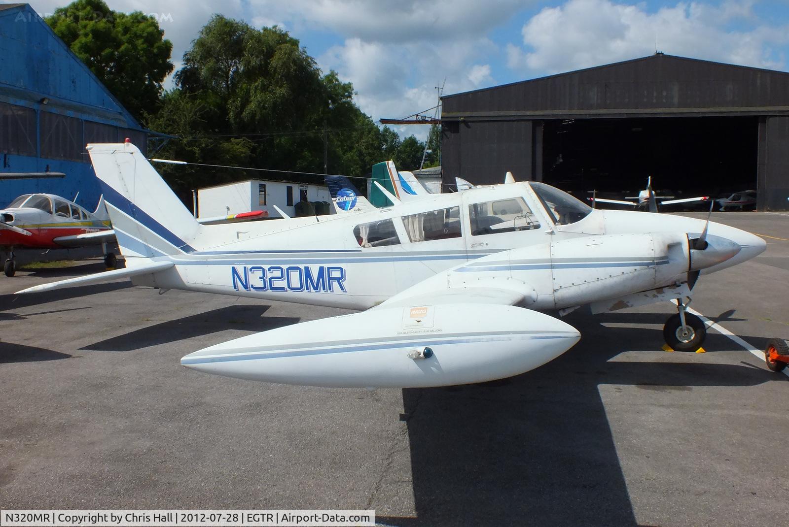 N320MR, 1969 Piper PA-30-160 C Twin Comanche C/N 30-1917, Elstree resident