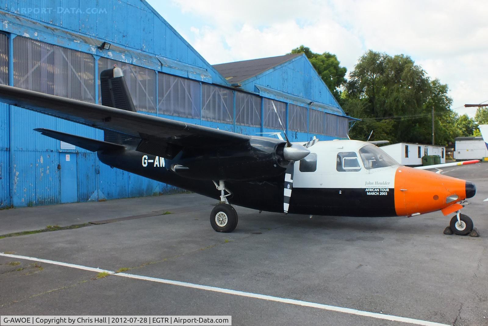 G-AWOE, 1959 Aero Commander 680E Commander C/N 680E-753-41, Elstree Flying Club