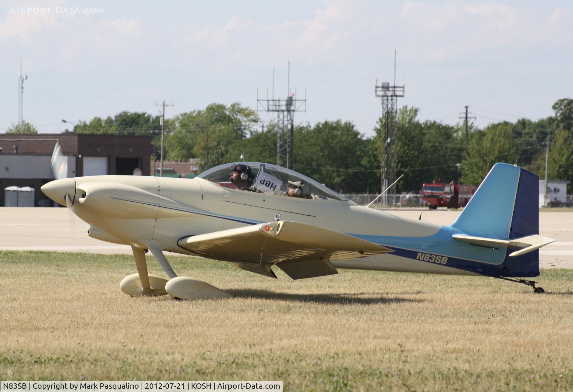 N83SB, 1991 Vans RV-4 C/N 1171, Vans RV-4