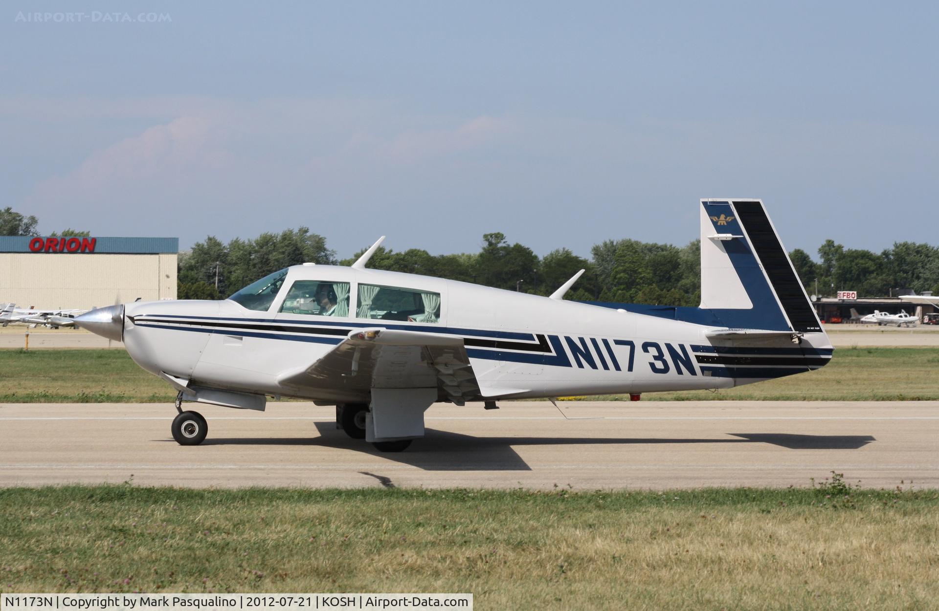N1173N, 1982 Mooney M20J 201 C/N 24-1335, Mooney M20J