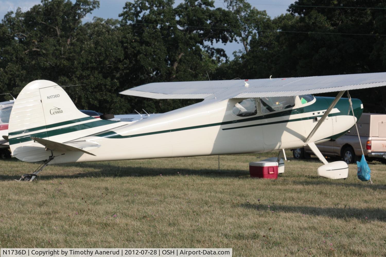N1736D, 1951 Cessna 170A C/N 20179, 1951 Cessna 170A, c/n: 20179