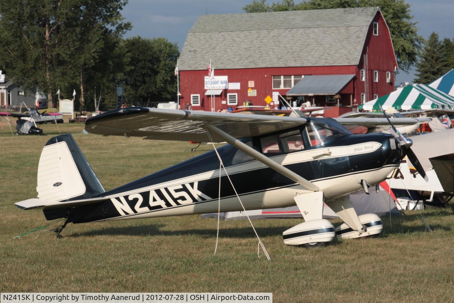 N2415K, 1947 Luscombe 8E Silvaire C/N 5142, 1947 Luscombe 8E, c/n: 5142